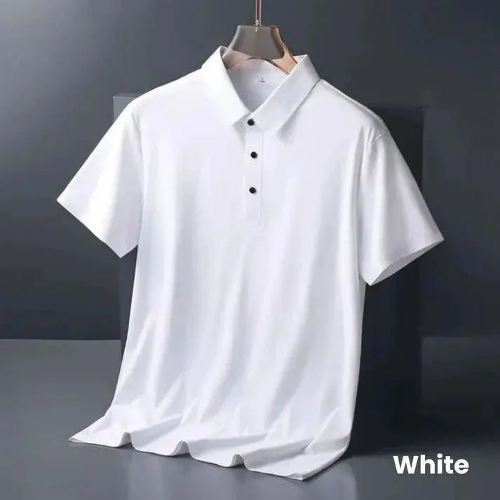 Poly Matte Solid Half Sleeves Mens Polo T-Shirt Pack Of 3 cxt975-0e
