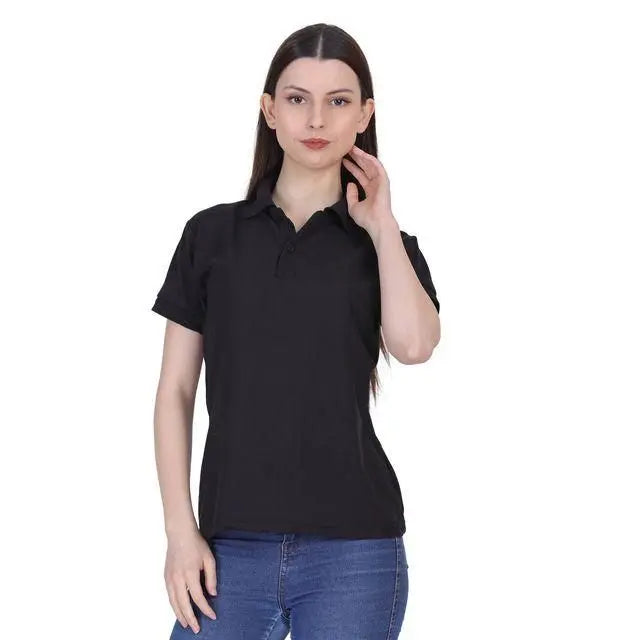 Ketex Cotton Blend Polo Neck T-shirt (Pack Of 5) cxt975-0e