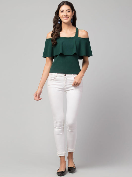 Airbiter Collection Women's Cotton Blend Solid Tops cxt975-0e