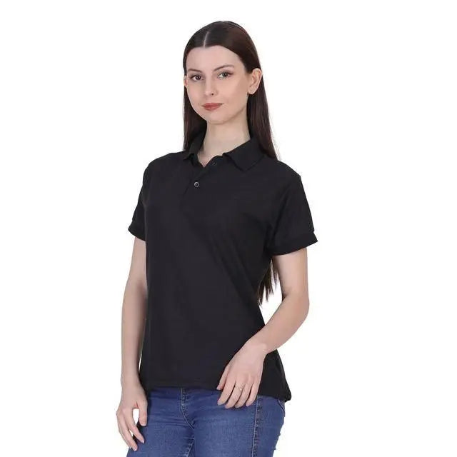 Ketex Cotton Blend Polo Neck T-shirt (Pack Of 5) cxt975-0e