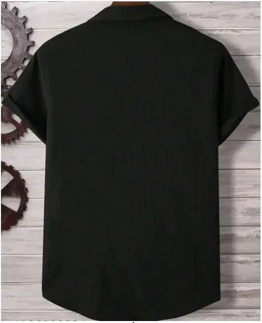 Men's Ice Silk Quick-Drying Shirt Black cxt975-0e